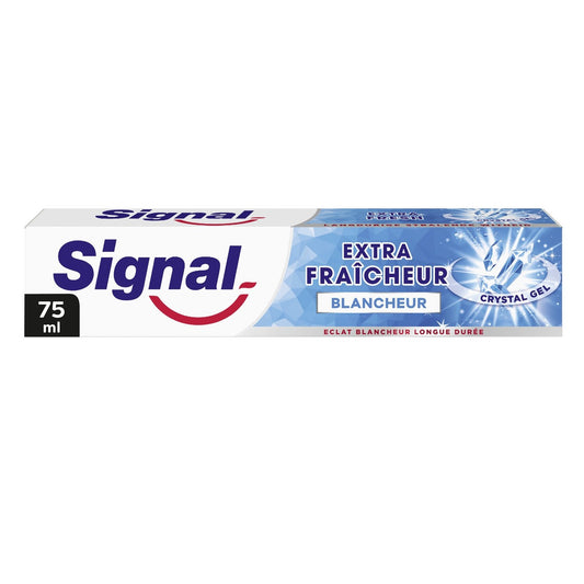 Dentifrice Extra Fraîcheur Blancheur SIGNAL le tube de 75mL