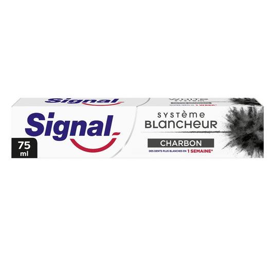 Dentifrice Blancheur Charbon SIGNAL le tube de 75mL