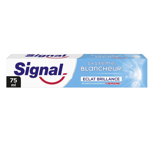 Dentifrice Système Blancheur Eclat Brillance SIGNAL le tube de 75mL