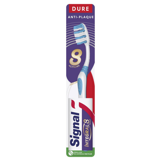 Brosse à Dents Dure Soin Complet Intégral 8 SIGNAL la brosse à dents