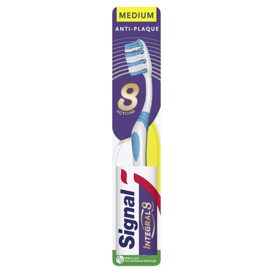 Brosse à Dents Médium Soin Complet Intégral 8 SIGNAL la brosse à dents