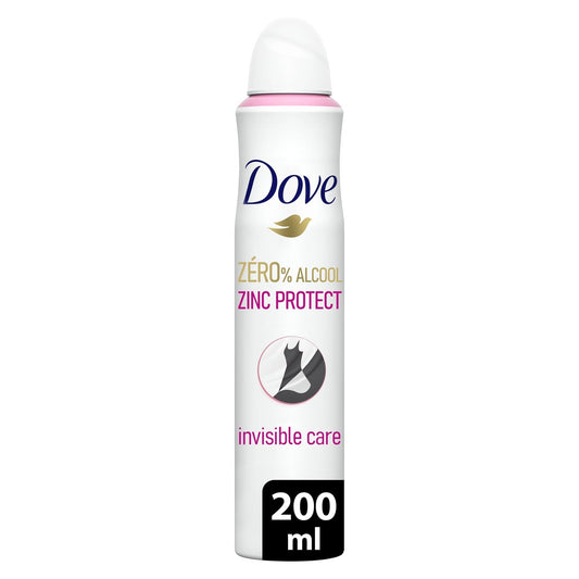 Déodorant Spray 0% Alcool Zinc Protect DOVE le flacon de 200mL