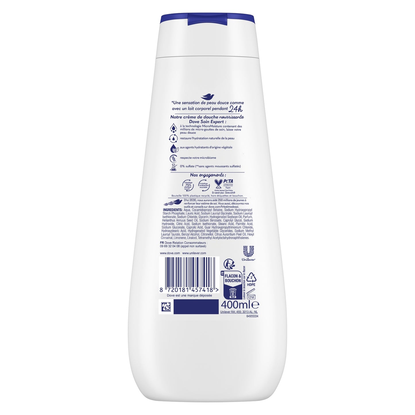 DOVE Advanced Care Intensive Nutrition Duschgel
