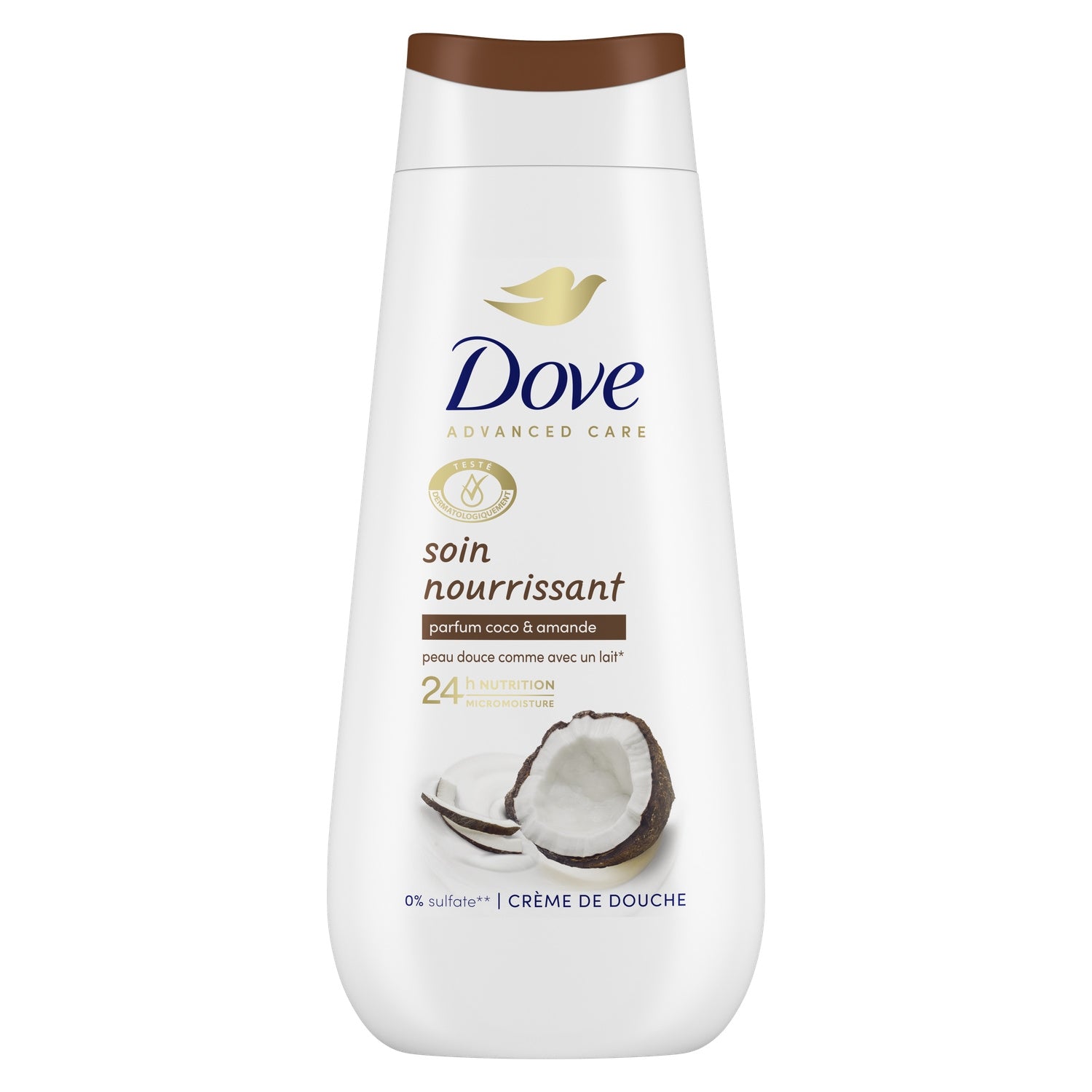 Gel douche Soin Nourrissant Coco et Amande DOVE 