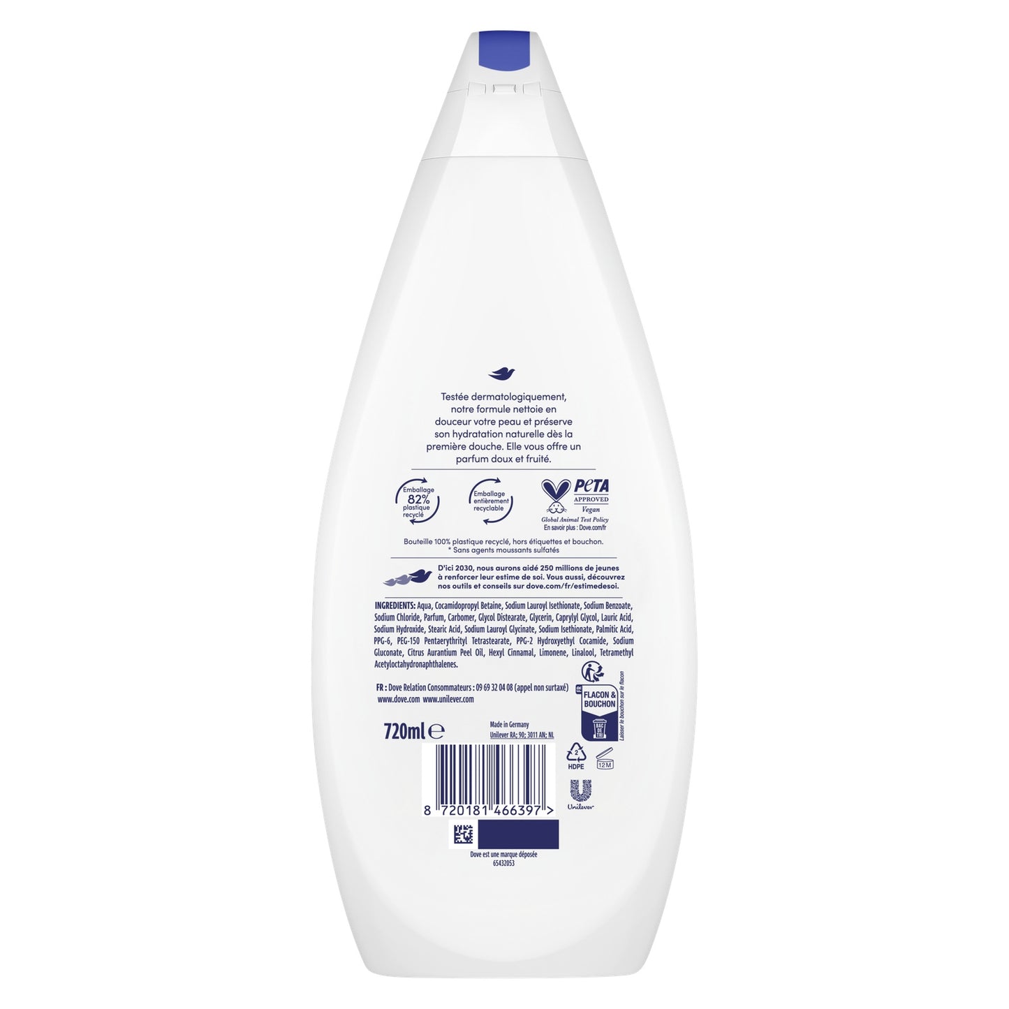 Gel douche Hydratant DOVE 