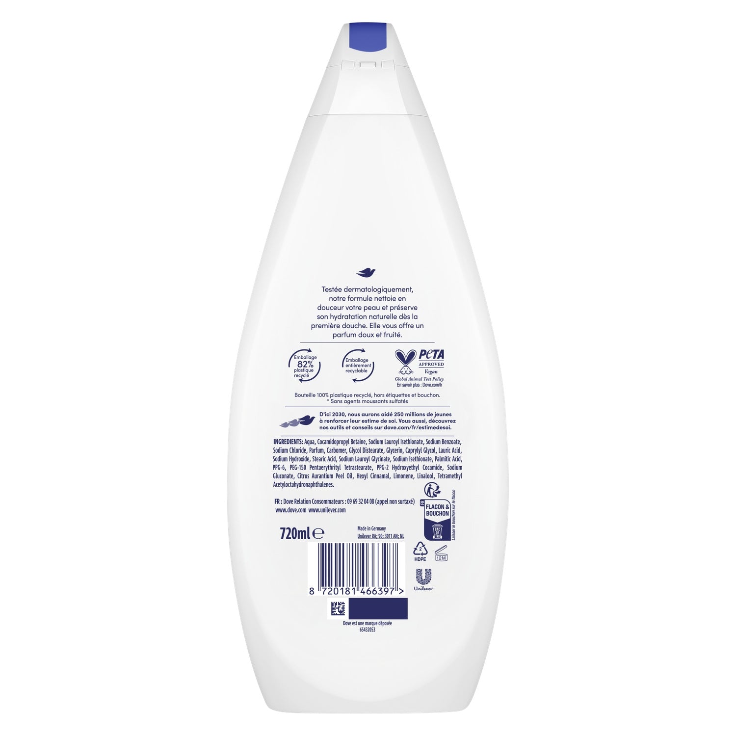 Gel douche Hydratant DOVE 