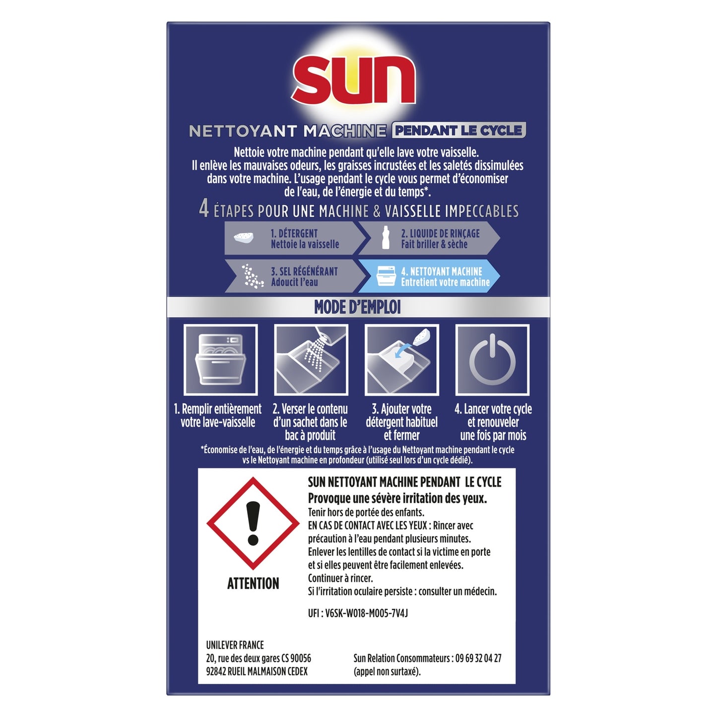 SUN All-in-1 Dishwasher Capsules