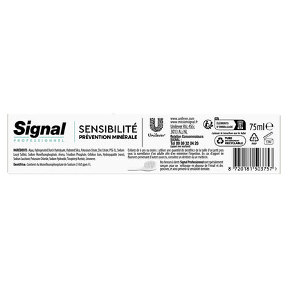 Dentifrice Sensibilite Protection Minerale Complet SIGNAL