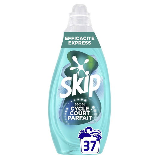 Lessive Liquide Cycle Court Efficacité Express SKIP le bidon de 1.48L