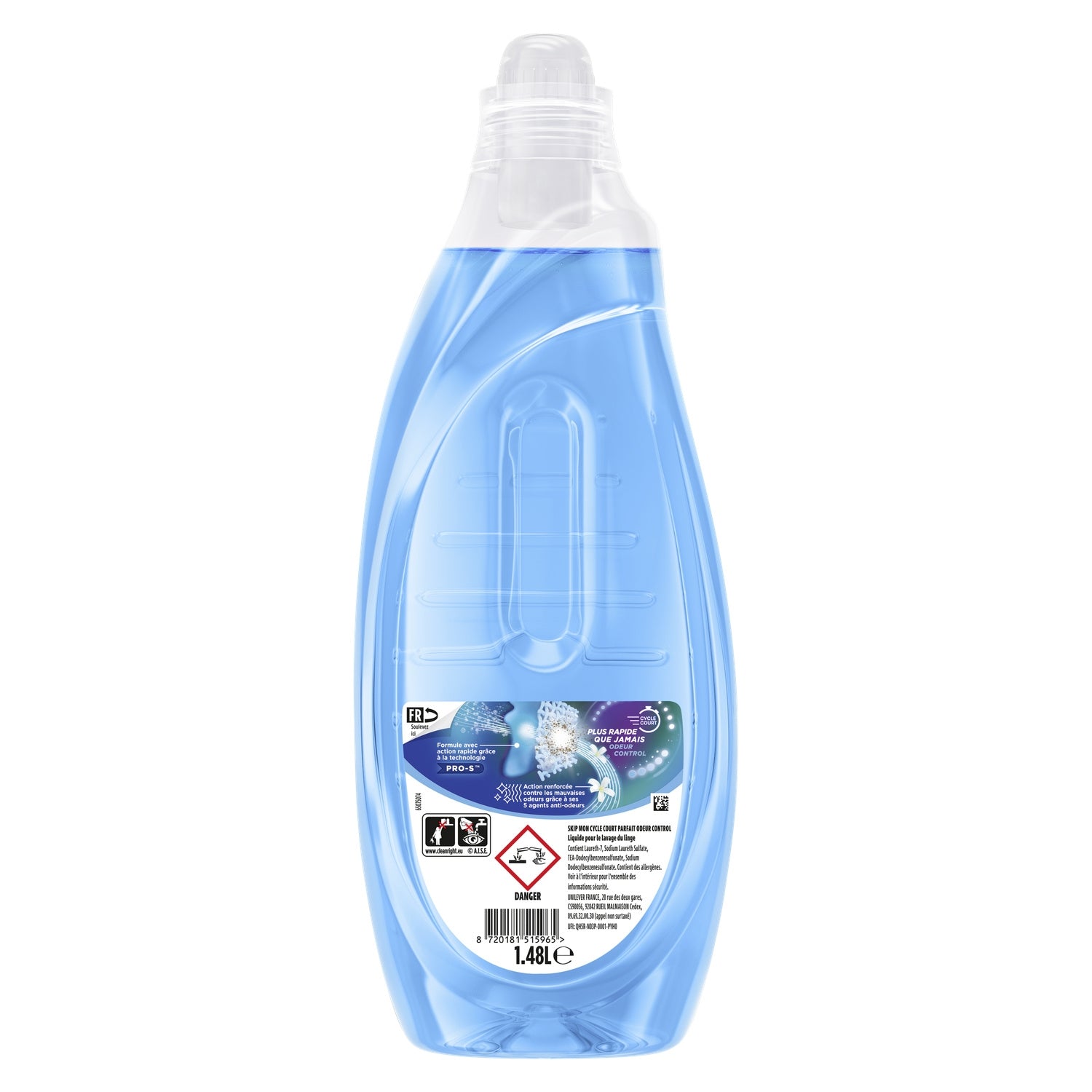Lessive liquide Cycle court Odeur Control SKIP 