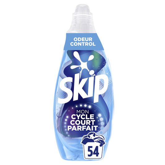 Liquid Laundry Detergent Short Cycle Odor Control SKIP