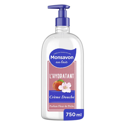 Crème Douche Hydratant Fleur de Pêche MONSAVON