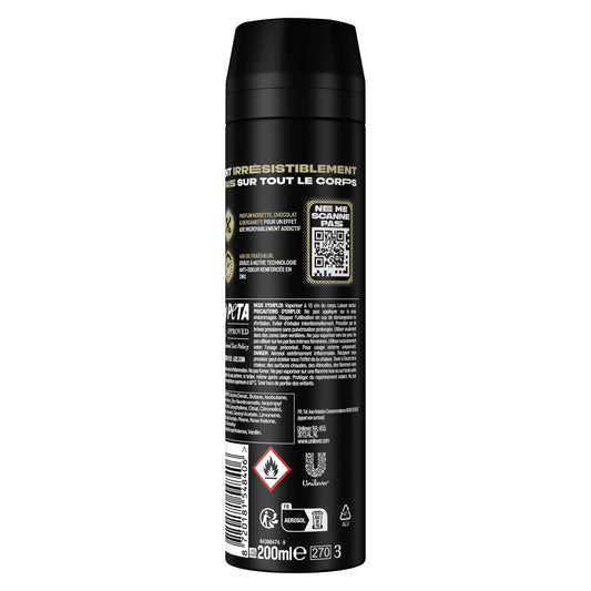 AXE Gold Caramel Billionaire 48h Anti-Odor Spray Deodorant for Men