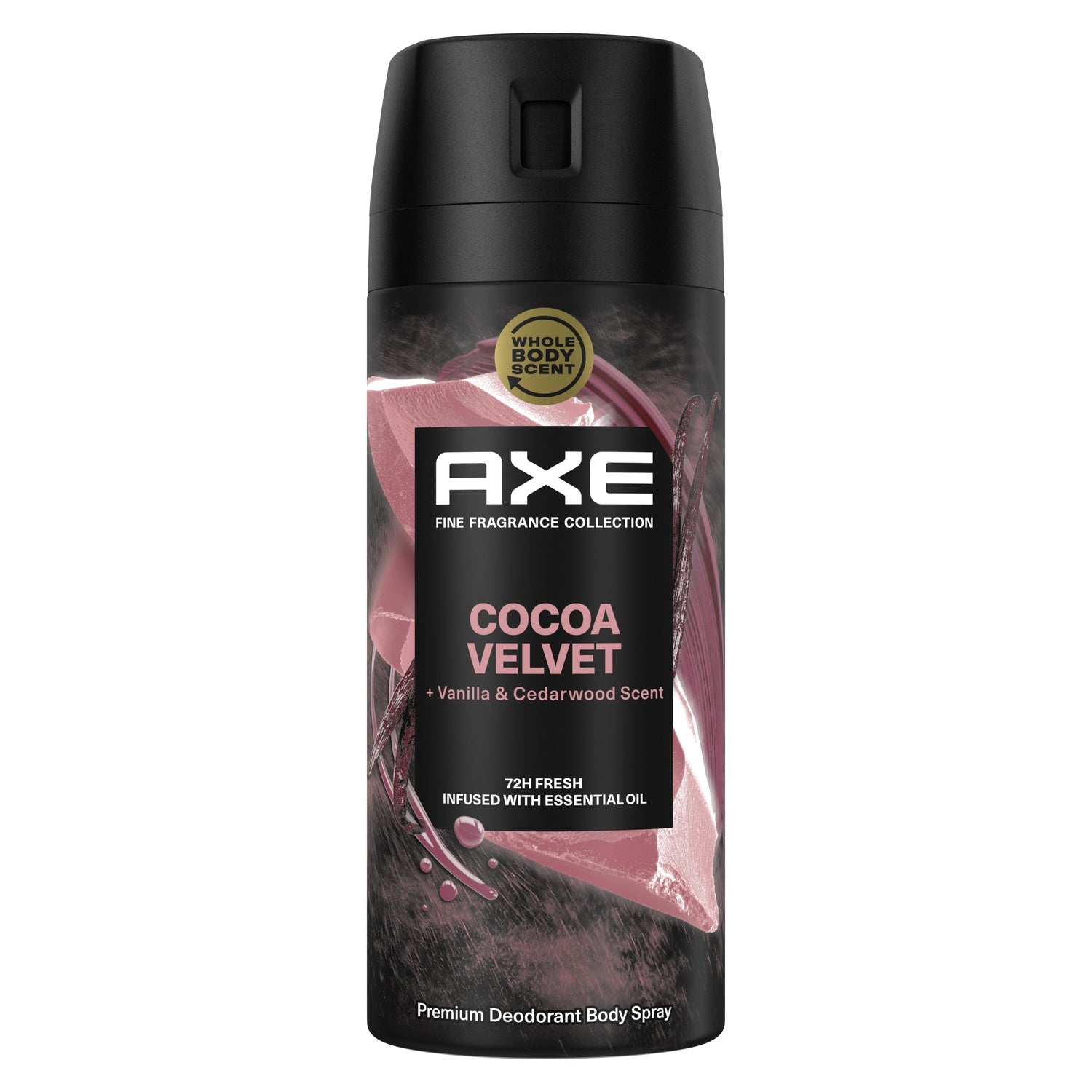 Déodorant spray Homme 72h Cocoa Velvet AXE 