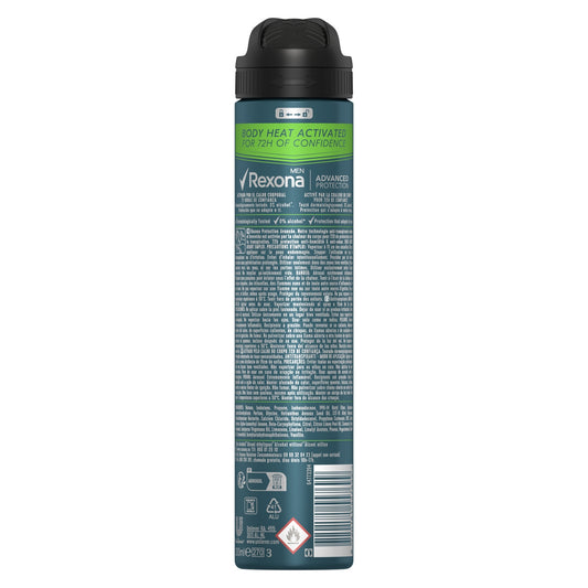 REXONA Quantum Dry Antiperspirant Spray Deodorant 72h Effectiveness