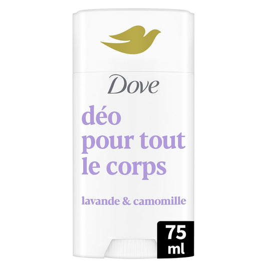 Déodorant Stick 0% Alcool Lavande et Camomille DOVE le flacon de 75mL
