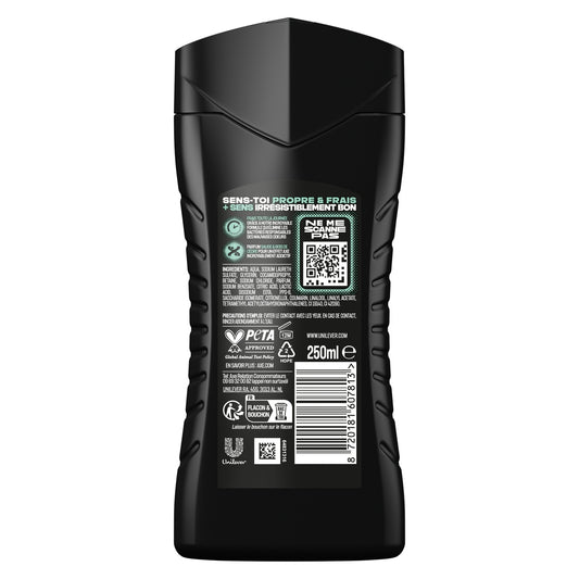 Apollo AXE Shower Gel for Men, Body, Hair, and 24-hour Freshness and Fragrance