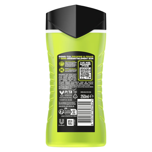 AXE Epic Fresh 5-in-1 Citrus 24h Freshness and Fragrance Men's Body Shower Gel