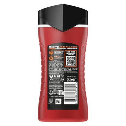 Gel douche Homme Corps Mangue Fraîcheur Parfum Sunset Fresh AXE 