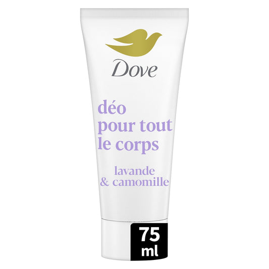 Déodorant pour Tout le Corps Lavande et Camomille DOVE le tube de 75ml