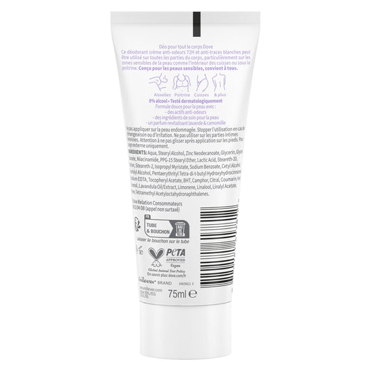 DOVE Lavender and Chamomile Full Body Deodorant