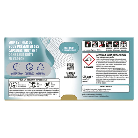 SKIP Easy Ironing Capsule Laundry Detergent