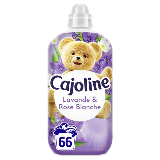 Adoucissant Concentré Lavande et Rose Blanche CAJOLINE le bidon de 1386mL