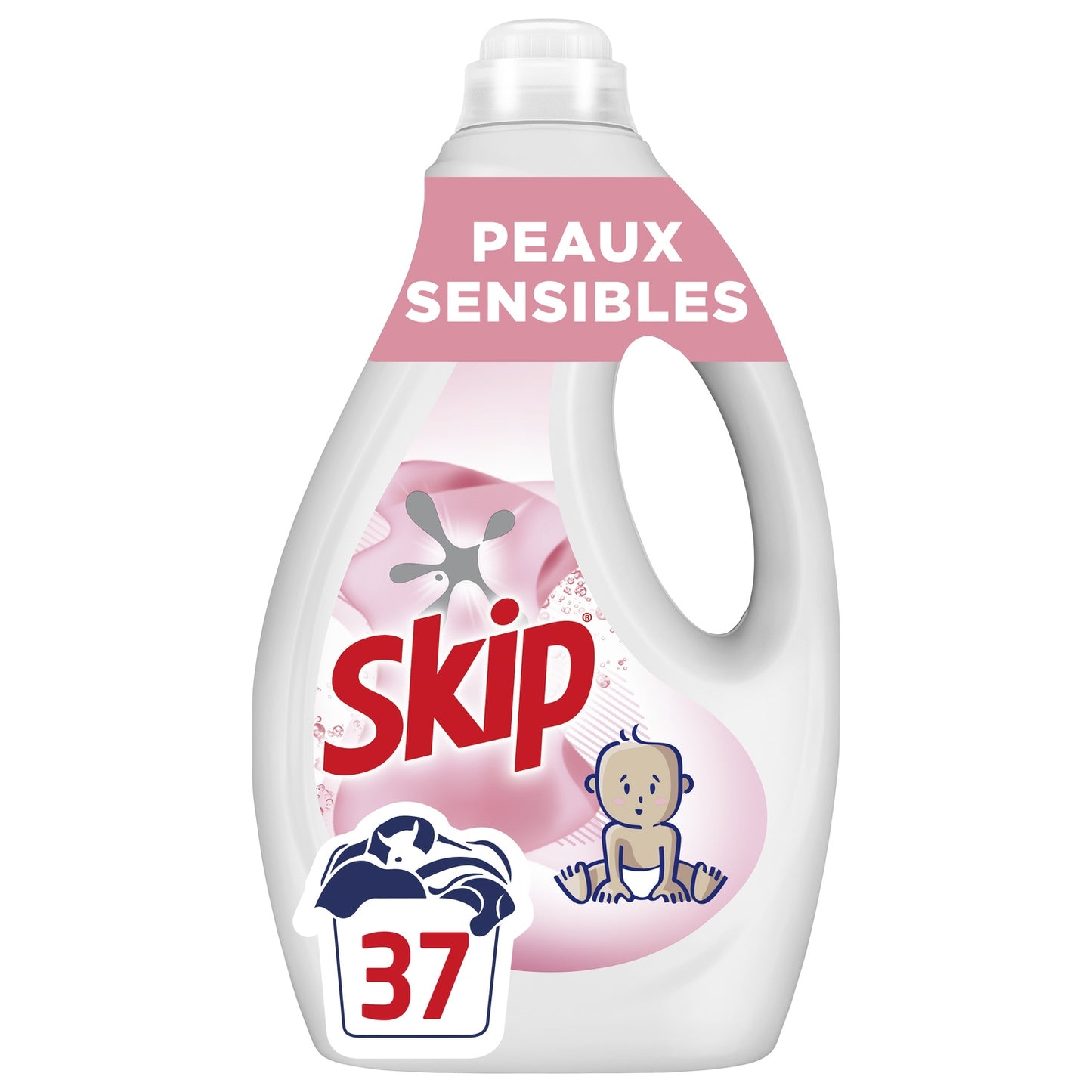 Lessive liquide Peaux Sensibles SKIP 