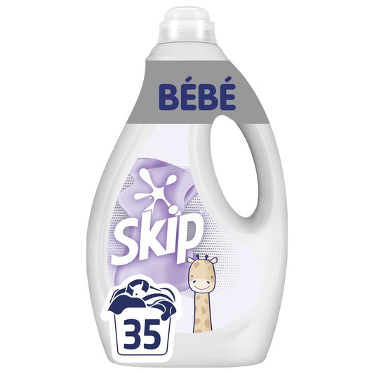 Lessive Liquide Bébé Imbattable Contre les Taches SKIP le bidon de 1,47L
