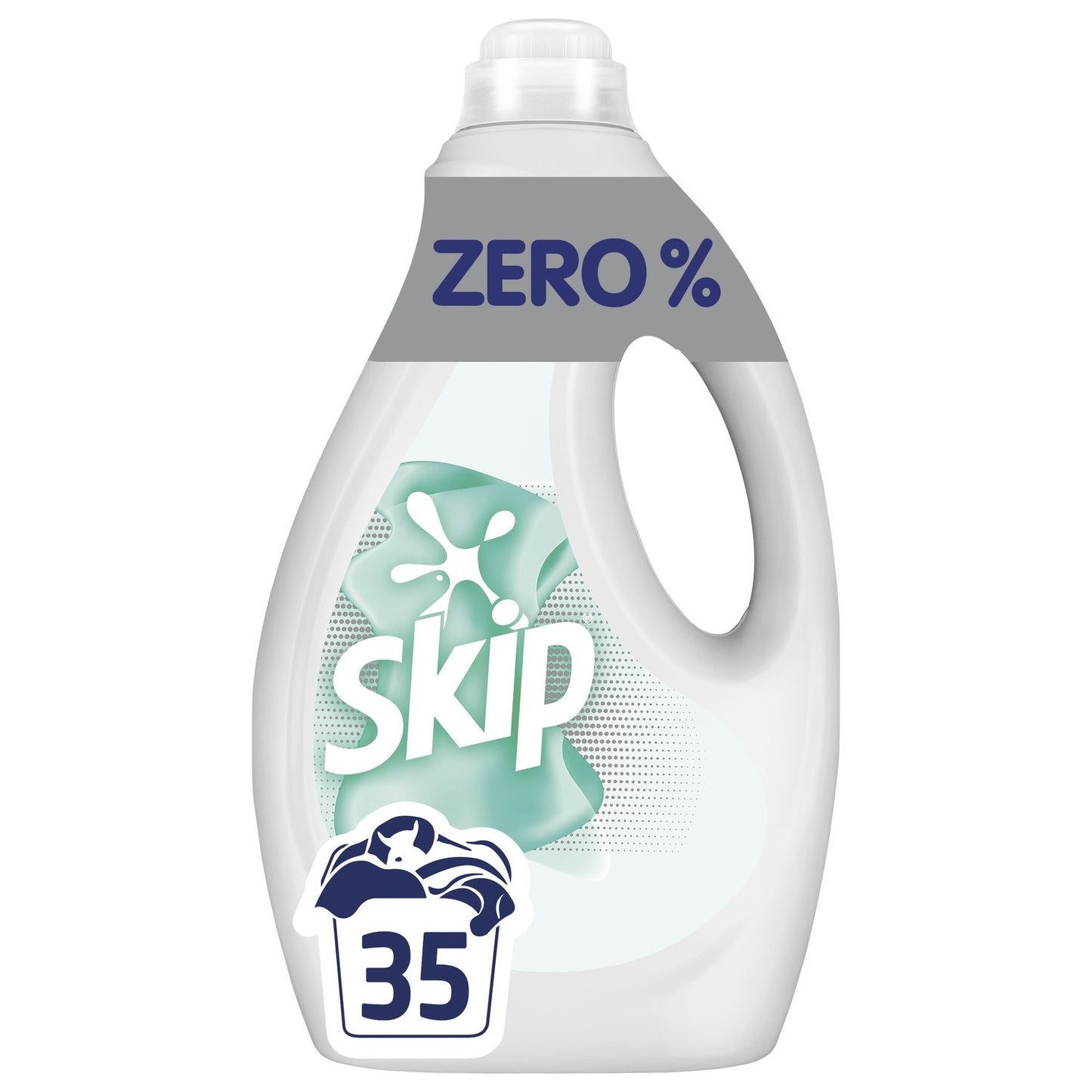 Zero% Liquid Laundry Detergent Without Perfumes and Dyes SKIP