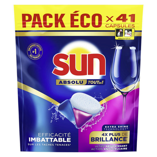 SUN Absolute All-In-1 Dishwasher Capsules