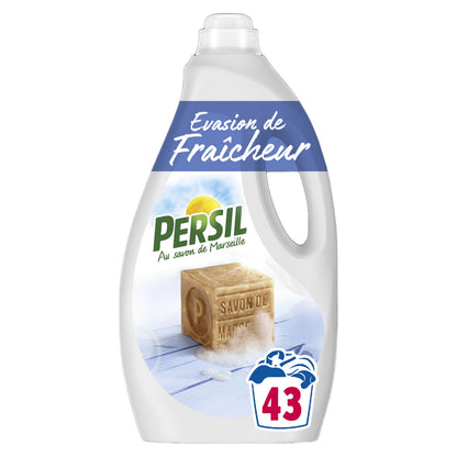 Lessive Liquide Evasion de Fraîcheur au Savon de Marseille PERSIL 
