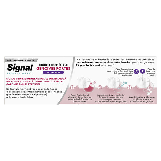 SIGNAL Strong Gum Anti-Plaque Toothpaste