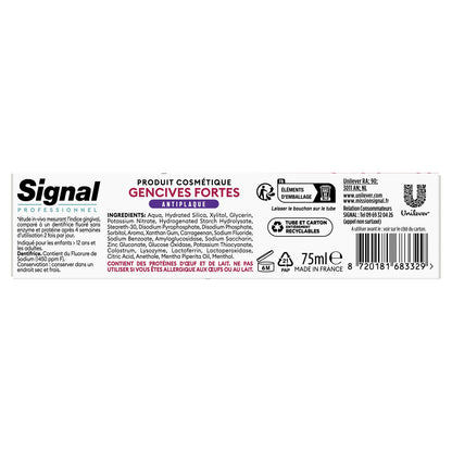 Dentifrice Gencives Fortes Anti-Plaque SIGNAL