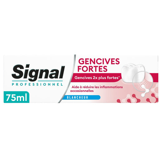 Dentifrice Gencives Fortes Blancheur SIGNAL le tube de 75mL