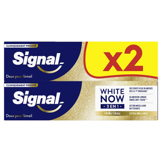 White Now Hello Glow SIGNAL 3 in 1 Zahnpasta