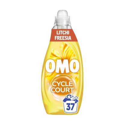 Lessive liquide Cycle Court Parfumé Plaisir Tropical Freesia Litchi OMO 