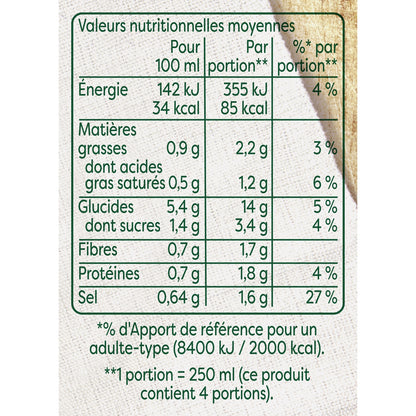 Soupe Velouté Poireaux, Pomme de Terre, Crème Fraîche KNORR