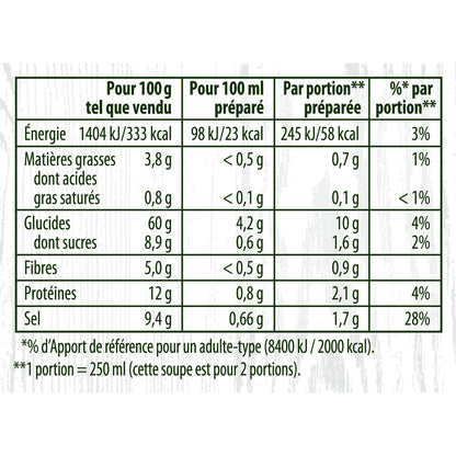 KNORR Organic Pot au Feu Dehydrated Soup 2 Portions