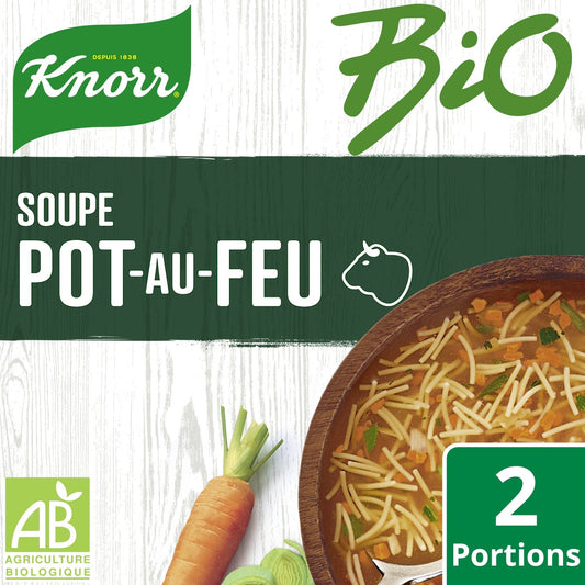 KNORR Organic Pot au Feu Dehydrated Soup 2 Portions