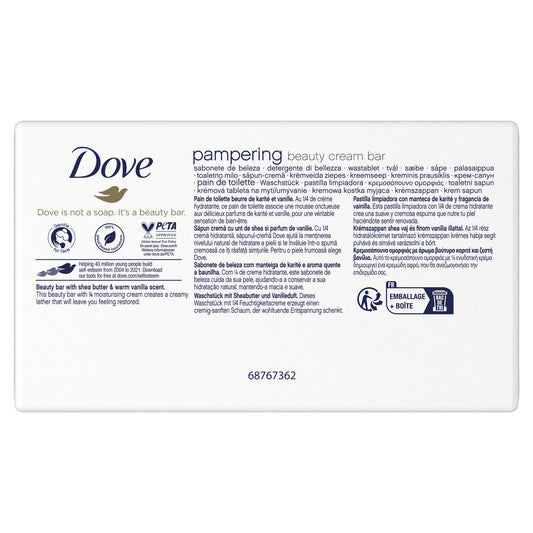 DOVE Shea Butter Moisturizing Hand Soap Beauty Cream Bar