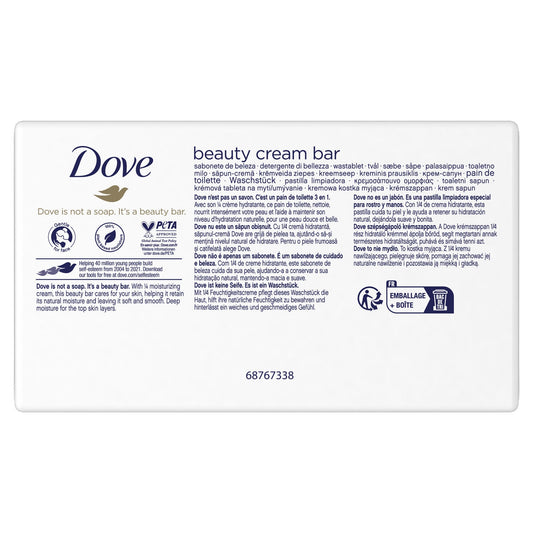 DOVE Beauty Cream Bar Moisturizing Hand Soap
