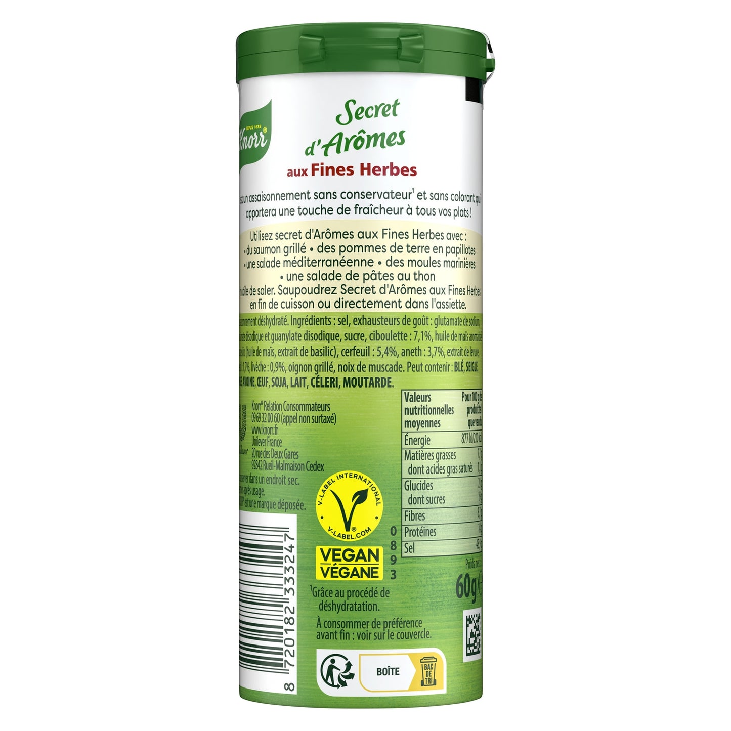 Assaisonnement Secret d'Arômes aux Fines Herbes KNORR 