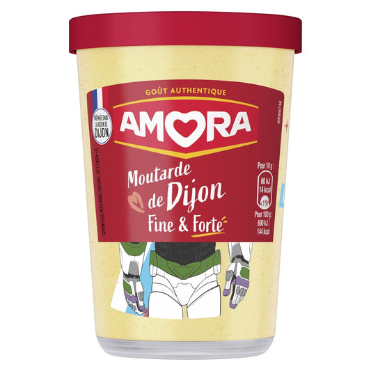 Moutarde Forte AMORA le pot de 185g