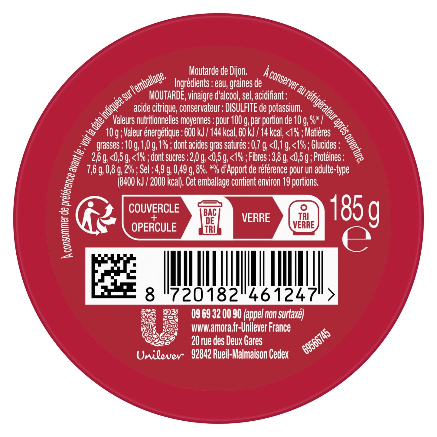 Moutarde Forte AMORA