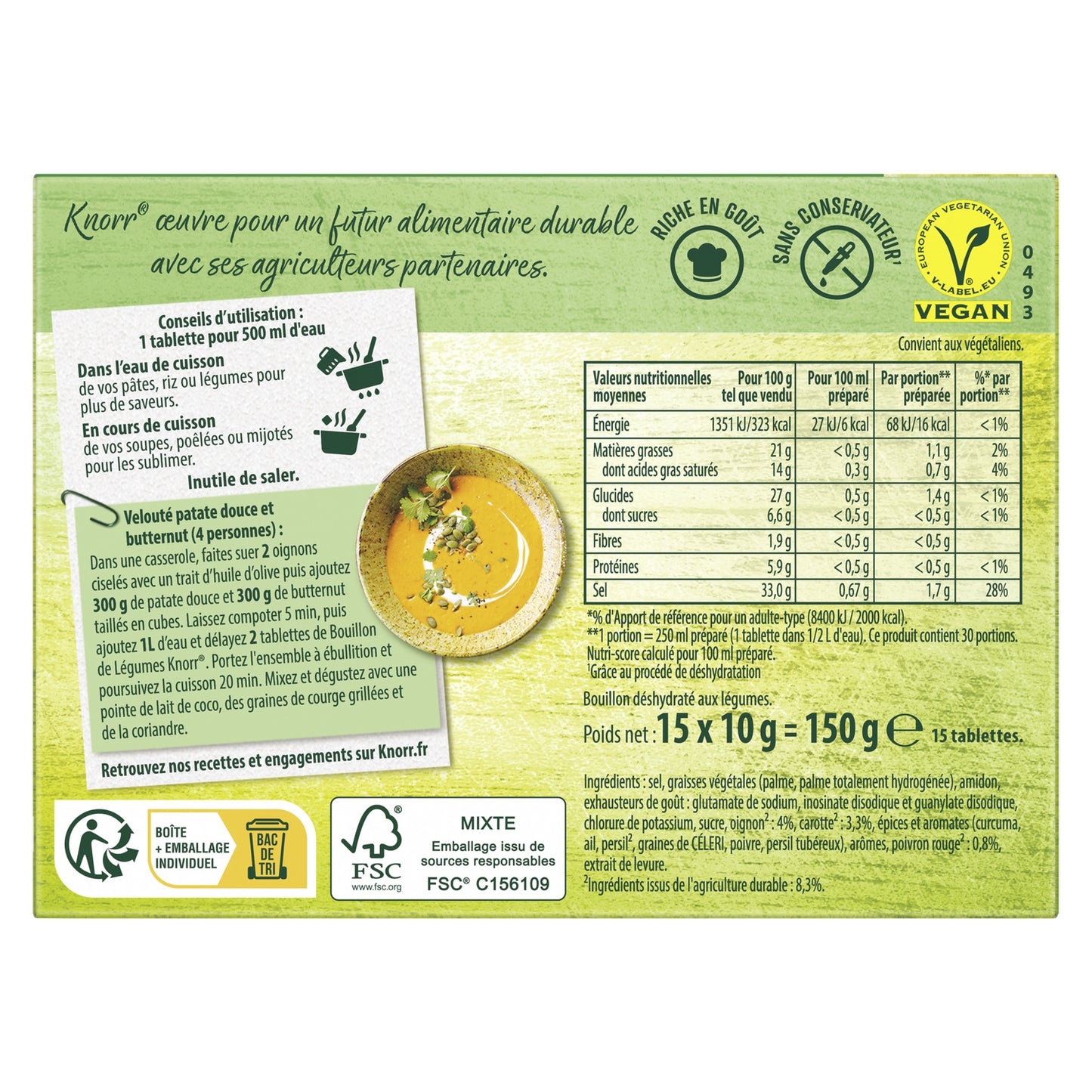 Bouillons de Légumes KNORR