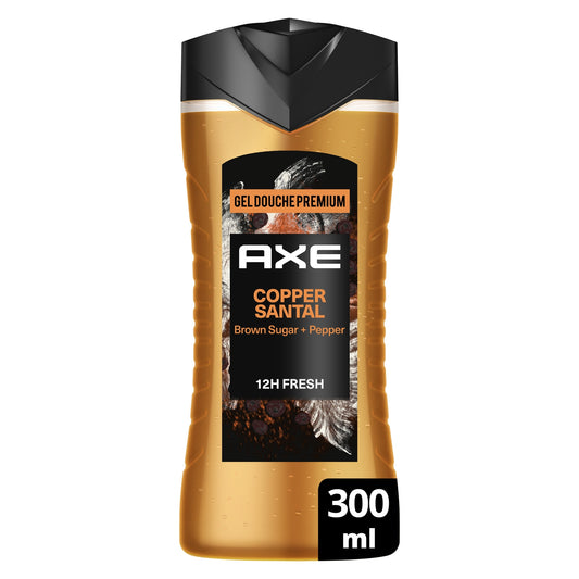 AXE Men's Shower Gel Brown Sugar &amp; Pepper Copper Sandalwood Scent