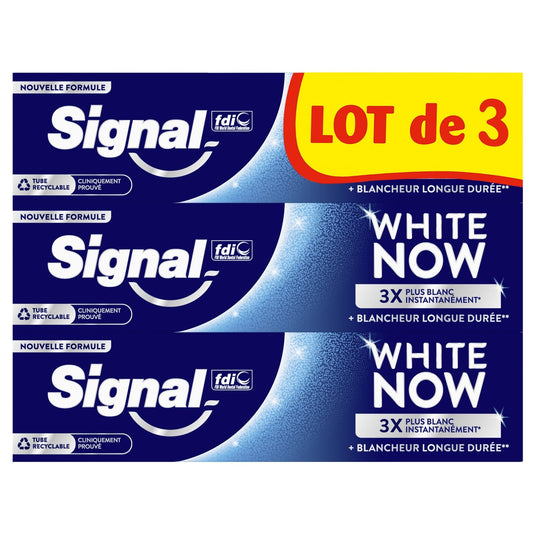 Dentifrice Blancheur Longue Durée White Now SIGNAL 