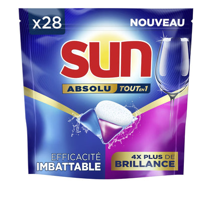 Absolu SUN All-in-1 Shine Dishwasher Capsules