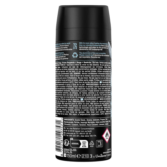 Déodorant Spray Homme Aqua Bergamot AXE